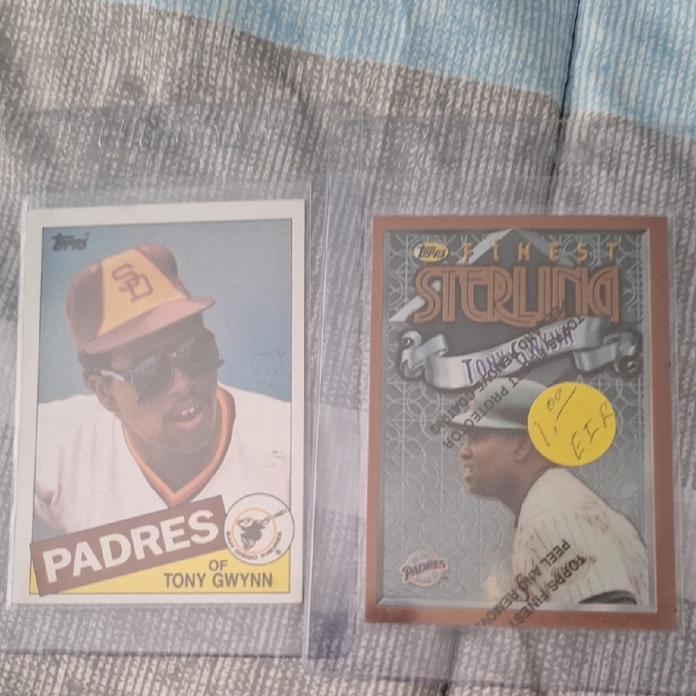Topps Padres Baseball Card Set  Tony Gwynn rc and sp